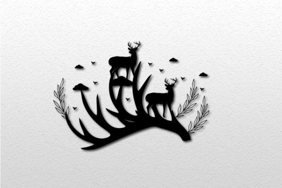 Download Christmas Tree and Deer Svg Bundle - Deer svg bundle Collection