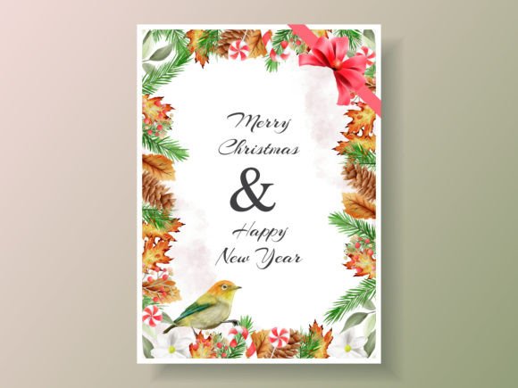 Download Postcard with Christmas and Animal Theme - Card Collection