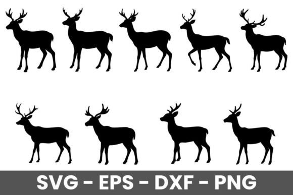 Download Deer SVG Bundle | Cricut &amp; Silhouette - Deer svg bundle Collection