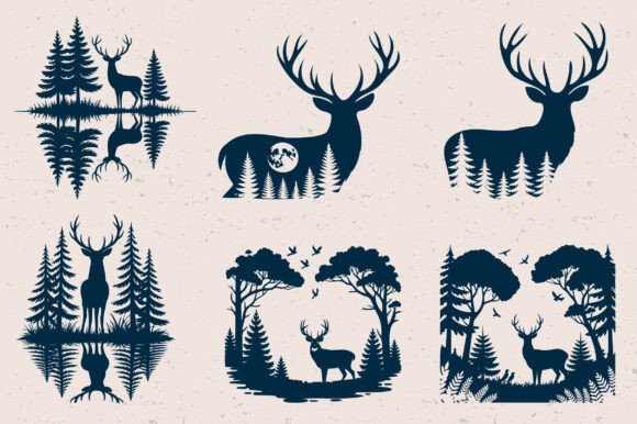 Download Wildlife Deer SVG Bundle - Deer svg bundle Collection