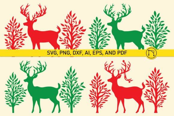 Download Cricut Christmas Deer SVG Bundle - Deer svg bundle Collection