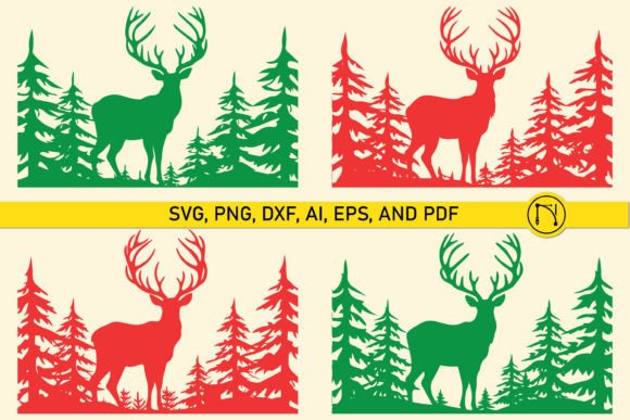 Download Cricut Christmas Deer SVG Bundle - Deer svg bundle Collection