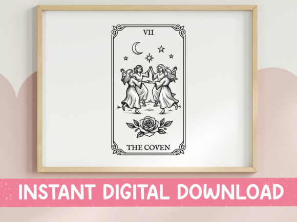Download The Coven Tarot Card SVG PNG Women - Card Collection