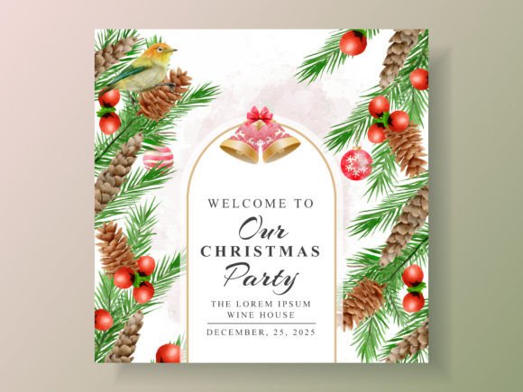 Download Postcard with Christmas and Animal Theme - Card Collection