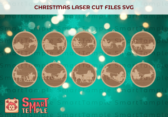Download Christmas Ball Deer SVG Bundle - Deer svg bundle Collection